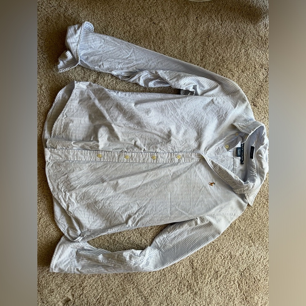 Ralph Lauren classic fit Blue Striped Shirt
